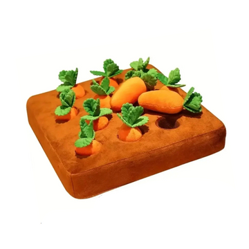 Carrot Snuffle Mat for Dogs Cats Training Toy
