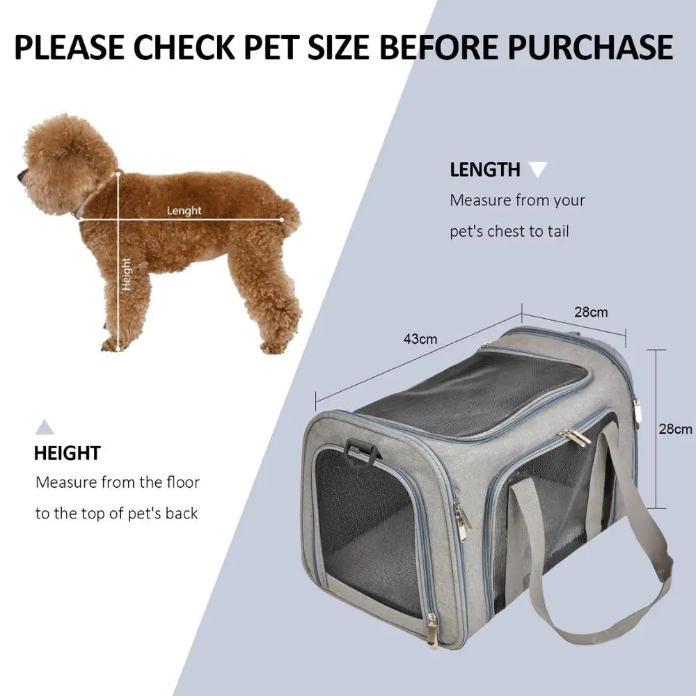 Breathable Pet Travel Backpack - Furry Club