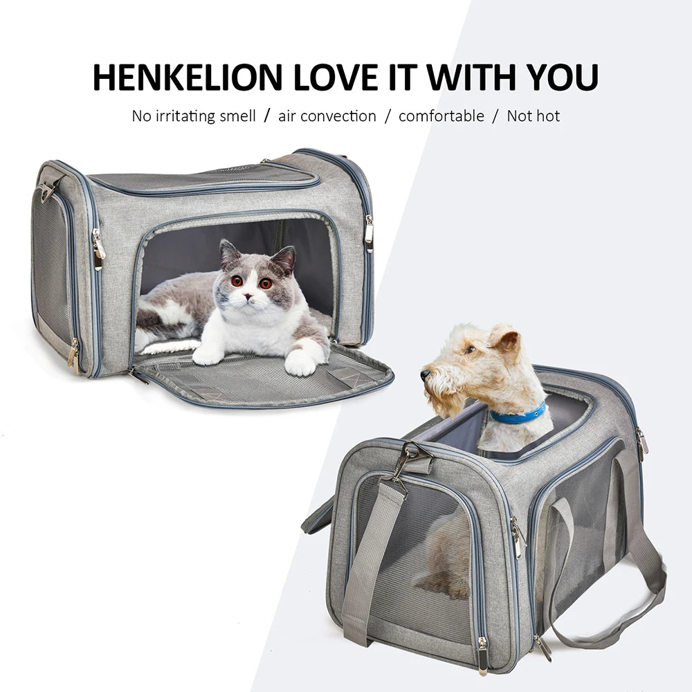 Breathable Pet Travel Backpack - Furry Club