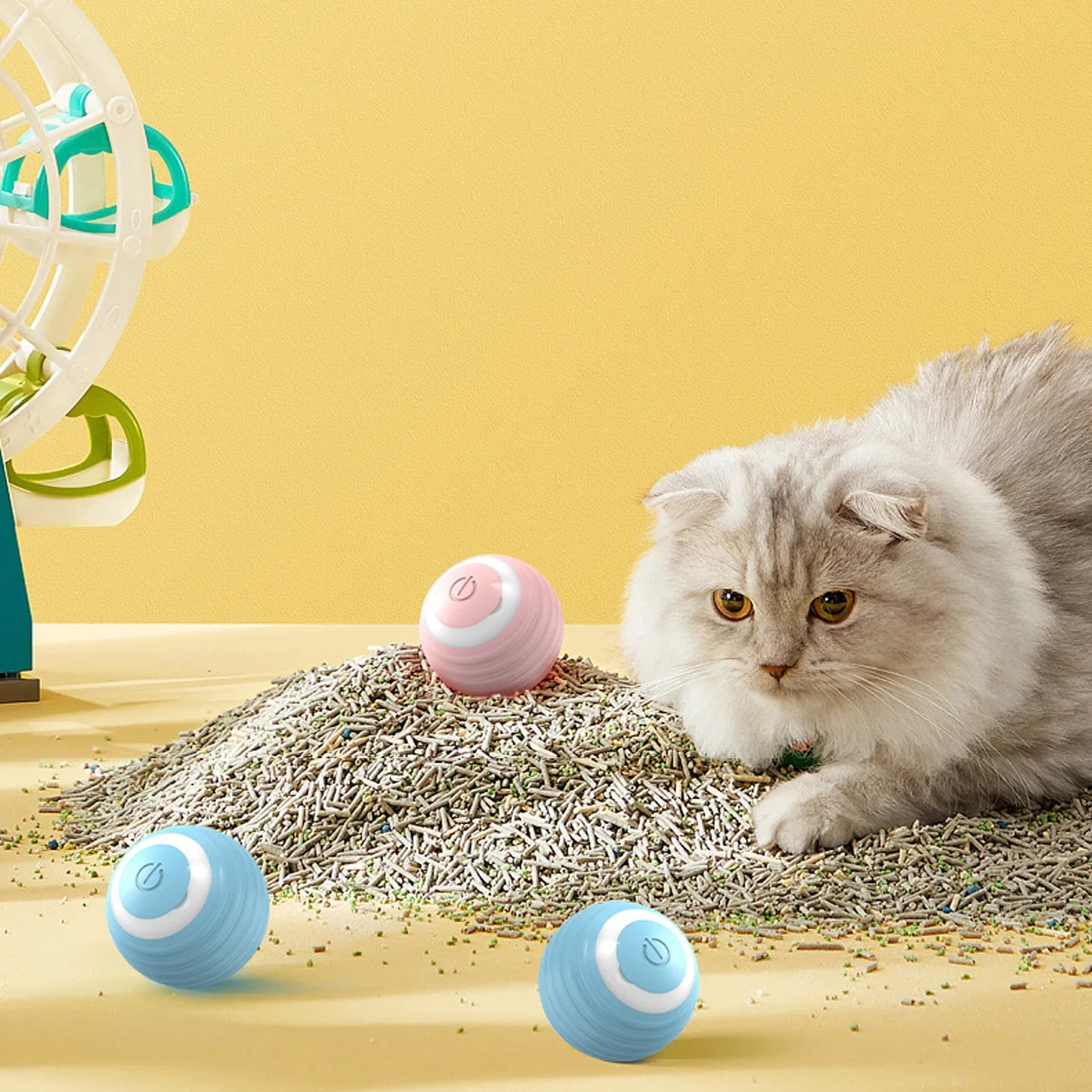 Automatic Interactive Cat Ball Toy - Furry Club