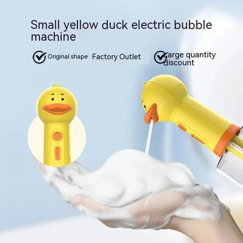 Yellow Duck Pet Cleaning Bathing Electric Foam Machine - Furry Club