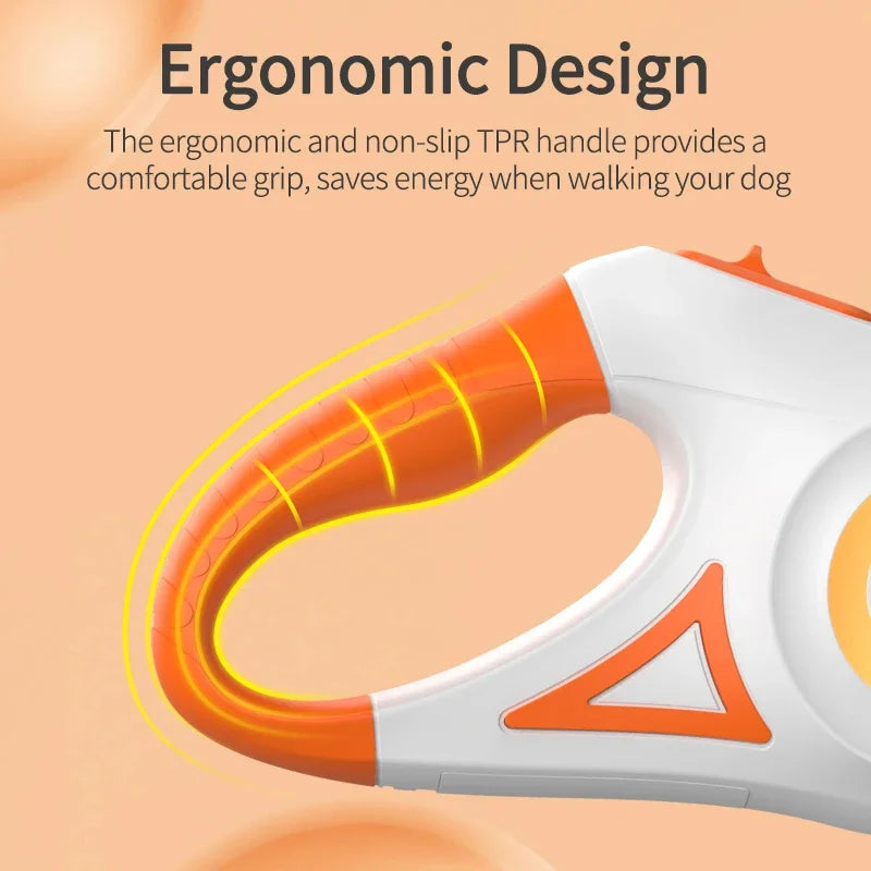 LED Retractable Dog Leash - Furry Club