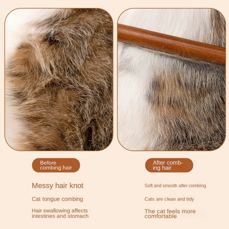 Stainless Steel Cat Comb - Furry Club