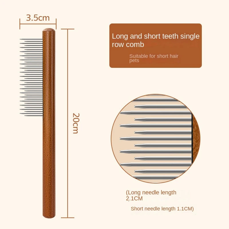 Stainless Steel Cat Comb - Furry Club