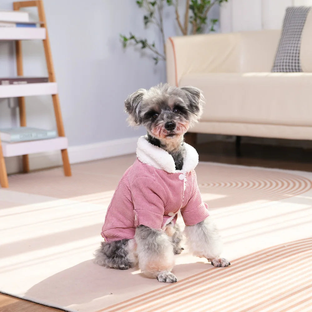 Cozy Fleece Dog Jacket - Furry Club