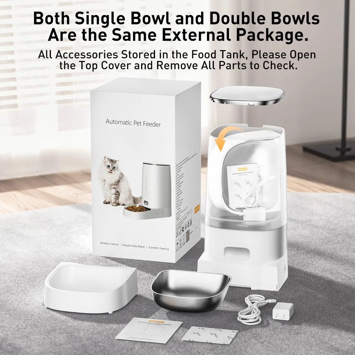 4L Automatic Pet Feeder - Furry Club
