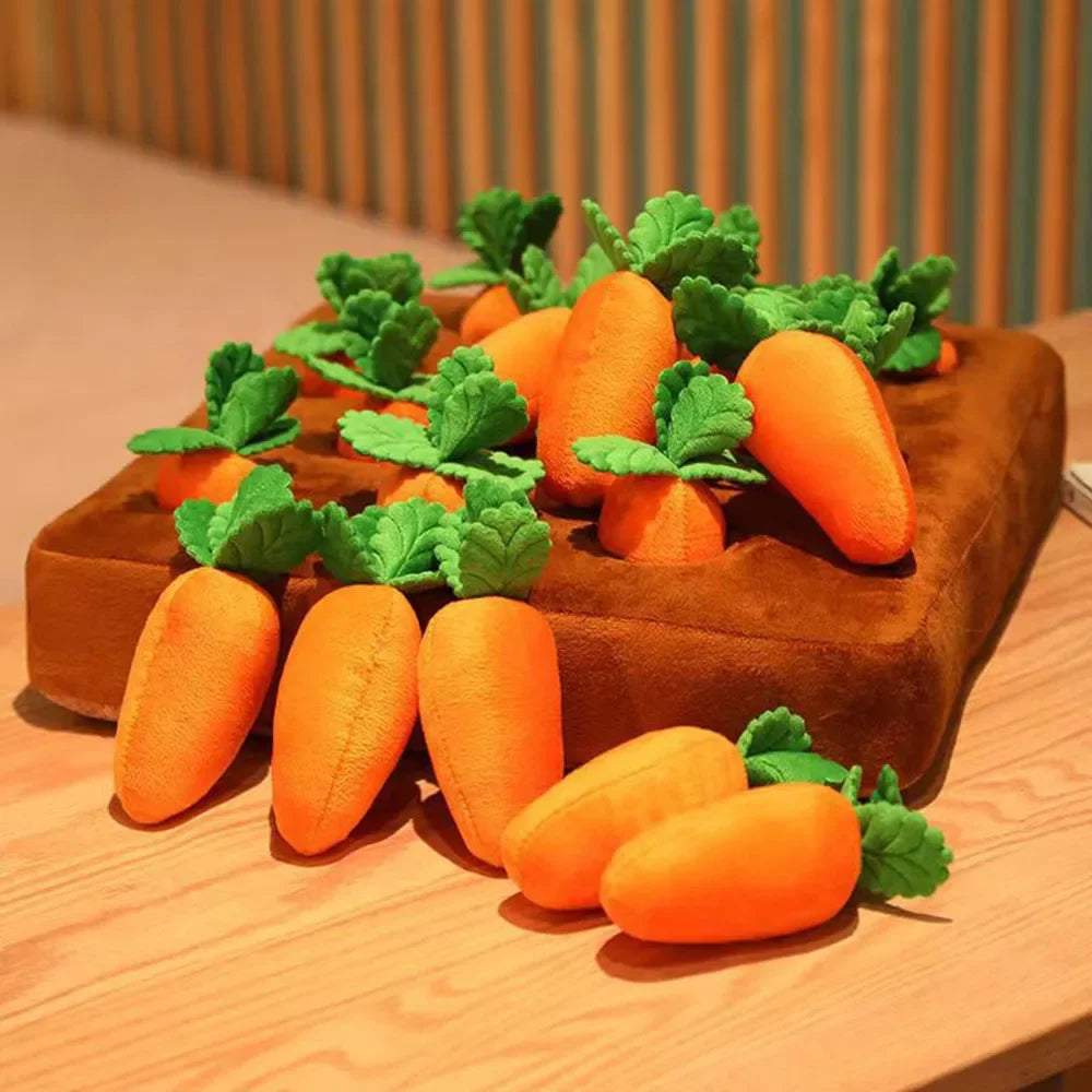 Carrot Snuffle Mat for Dogs Cats Training Toy - Furry Club