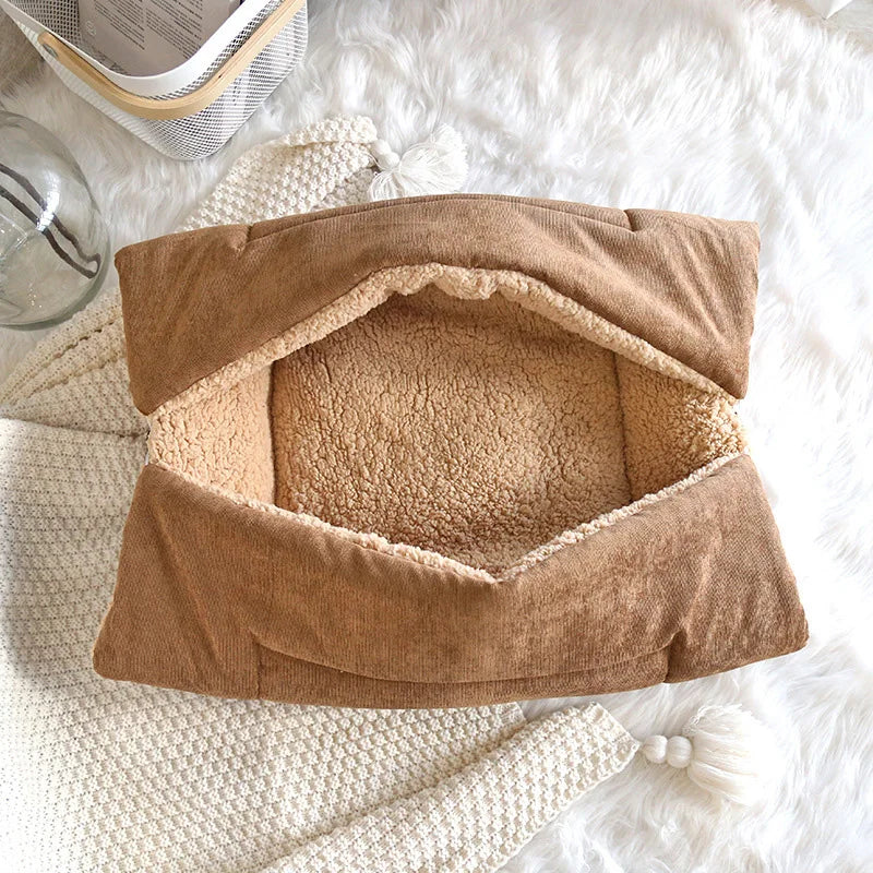 Warm Thickened Cat Bed - Furry Club