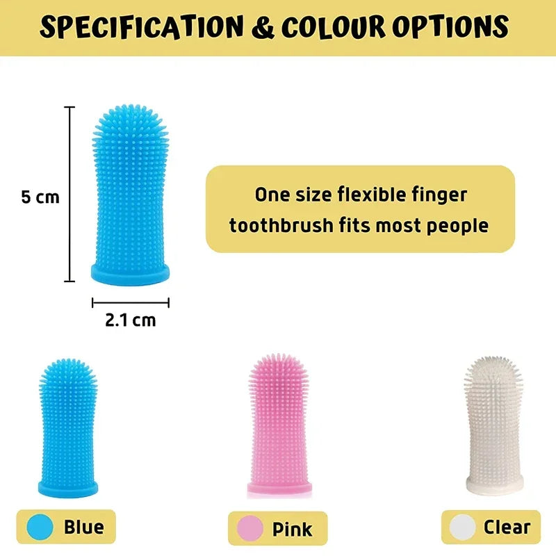 Soft Silicone Pet Toothbrush - Furry Club