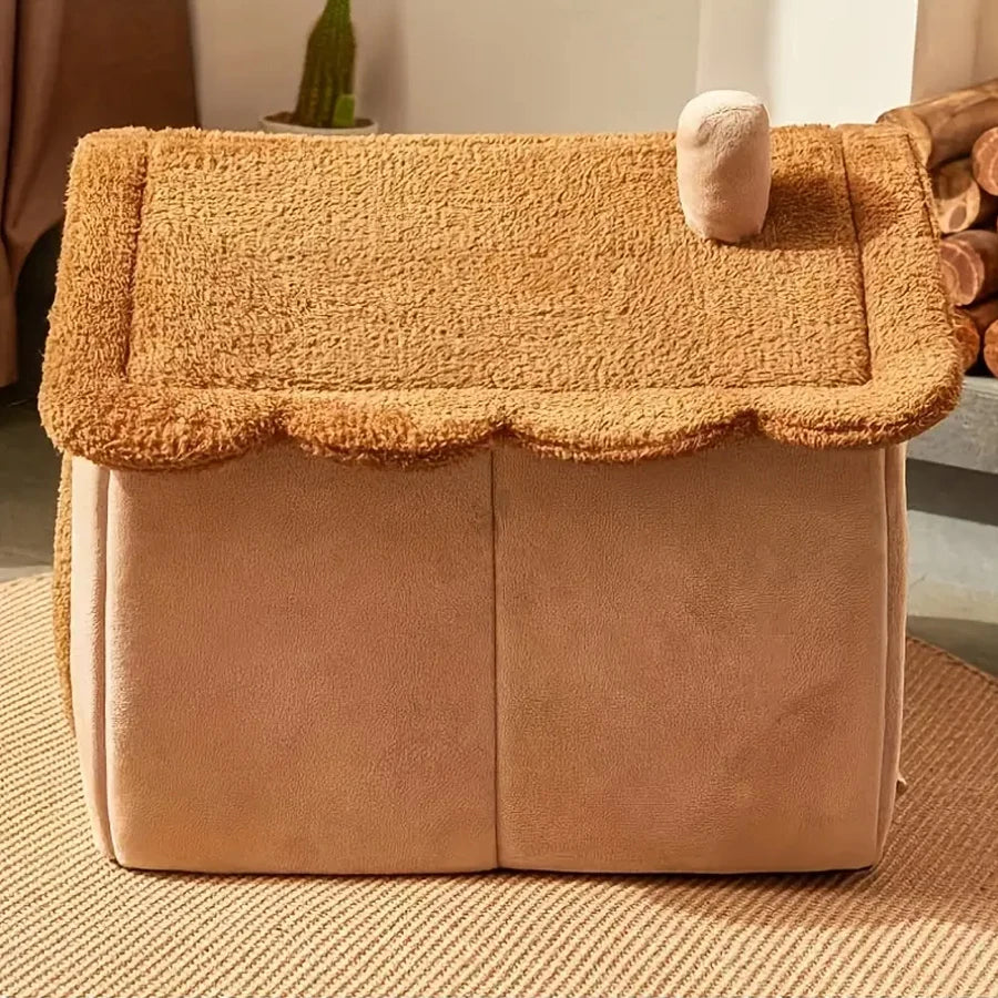 Foldable Removable Pet House - Furry Club