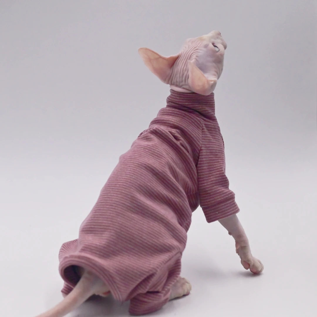 Warm Hoodie for Hairless Cats - Furry Club