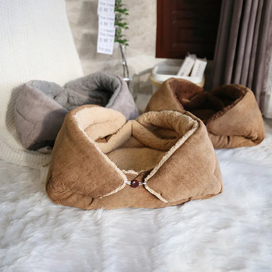 Warm Thickened Cat Bed - Furry Club