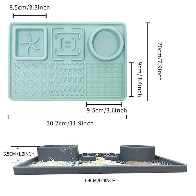 Multifunction Slow Feeder Licking Mat - Furry Club