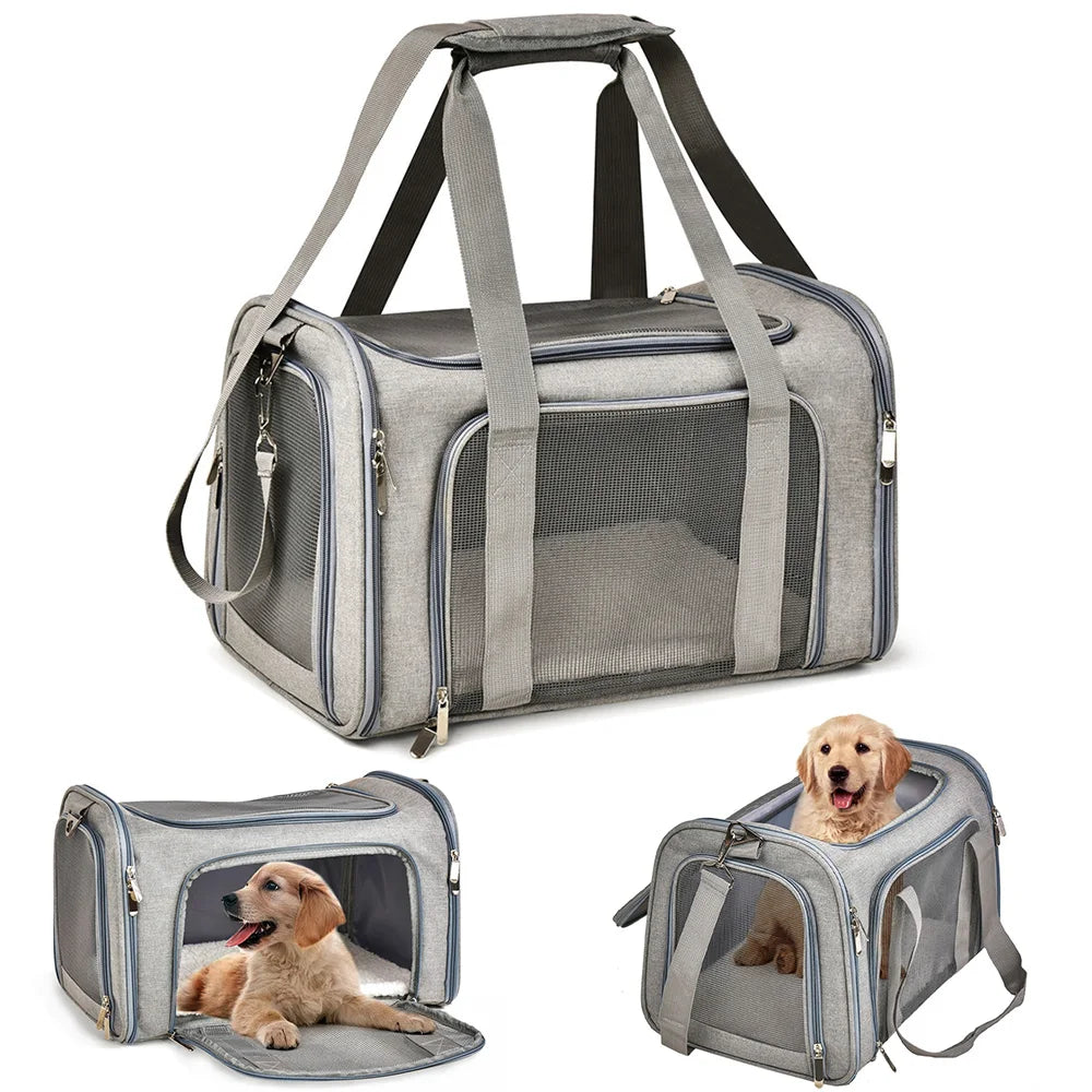 Breathable Pet Travel Backpack - Furry Club