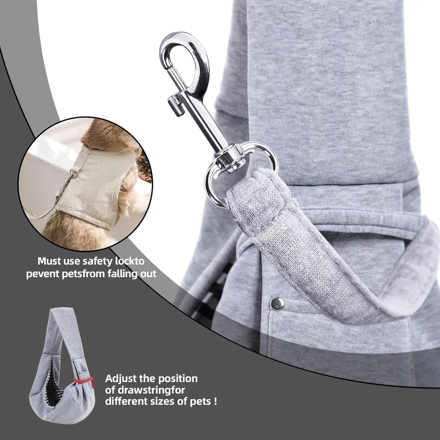 Comfortable Crossbody Pet Sling Bag - Furry Club